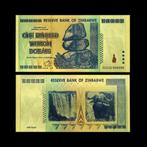 gouden  bankbiljet zimbabwe 100 triljoen dollar unc, Postzegels en Munten, Bankbiljetten | Afrika, Zimbabwe, Verzenden