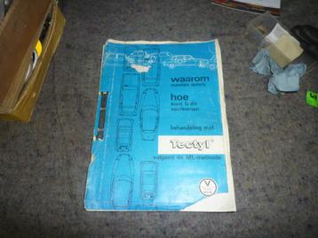 Tectyl boek met boorplannen voor alle modellen  beschikbaar voor biedingen