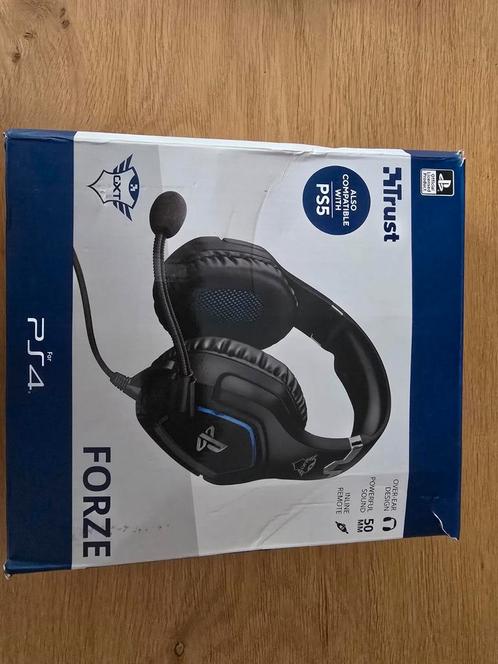 Trust GXT 488 Forze PS4, Audio, Tv en Foto, Koptelefoons, Nieuw, Op oor (supra aural), Overige merken, Ophalen of Verzenden