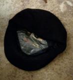 Echte Schotse Pure Wool Flat Cap Pet Zwart BENNET London 56, Verzenden, Bennet, Pet, 57 cm (M, 7⅛ inch) of minder