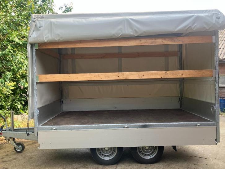 Aanhangwagen Henra PL20A (prijs: 3630 euro INCL. BTW), Auto diversen, Aanhangers en Bagagewagens, Zo goed als nieuw, Ophalen