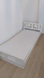 Ikea peuterbed/ vloerbed, Huis en Inrichting, Gebruikt, 90 cm, Eenpersoons, Wit