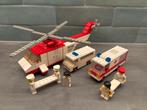 Vintage Lego 386 & 6680 Ziekenhuis Set, Ophalen of Verzenden, Gebruikt, Complete set, Lego