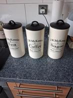 J.W. McKensie Voorraadpotten Set, Ophalen, Zo goed als nieuw