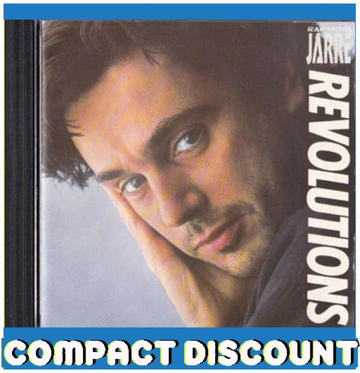 CD Jean-Michel Jarre - Revolutions / synthesizer jaren 80, Cd's en Dvd's, Cd's | Instrumentaal, Zo goed als nieuw, Ophalen of Verzenden