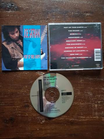 Joe Satriani Not of this earth cd rock blues Van Halen Vai beschikbaar voor biedingen