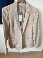 Linnen pak, Kleding | Dames, Jasjes, Kostuums en Pakken, Nieuw, Beige, Maat 38/40 (M), Ophalen of Verzenden