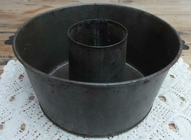 SALE Oude Franse verweerde doorleefde bakvorm, Antiek en Kunst, Curiosa en Brocante, Ophalen of Verzenden