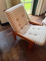 Deens/Scandinavisch design lounge stoel – Yngve Ekström, Ophalen, Gebruikt, Bruin, Stof