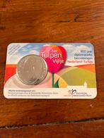 Herdenkingsmunt Tulpen Vijfje 2012, Koningin Beatrix, Zilver, Euro's, Ophalen of Verzenden