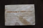 Honda VT500 Custom 1982 motorcycle owner's manual handbuch, Ophalen of Verzenden, Honda