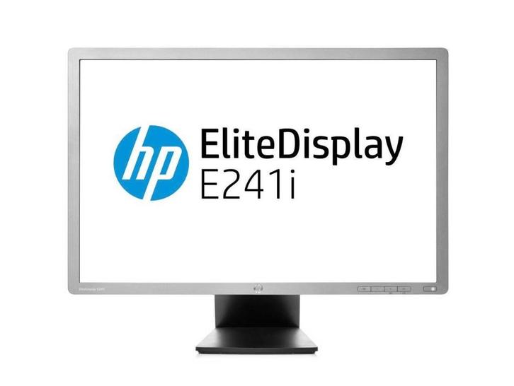 HP EliteDisplay E241i, Computers en Software, Monitoren, Gebruikt, 61 t/m 100 Hz, DisplayPort, DVI, HDMI, Thunderbolt, VGA, Gaming