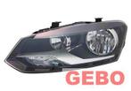 Volkswagen polo 6R koplamp links voor  H7+H7 2009/2014, Auto-onderdelen, Verlichting, -, Volkswagen, -, Nieuw