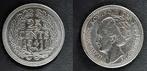 25 cent 1941 pp, Postzegels en Munten, Munten | Nederland, Verzenden, Koningin Wilhelmina, 25 cent, Zilver
