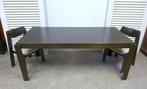 prachtige uitschuifbare brutalist eettafel, Ophalen, Onbekend, 200 cm of meer, 50 tot 100 cm