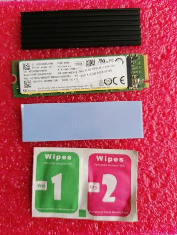 SK Hynix 512gb Nvme M2 ssd 4x4 harde schijf beschikbaar voor biedingen