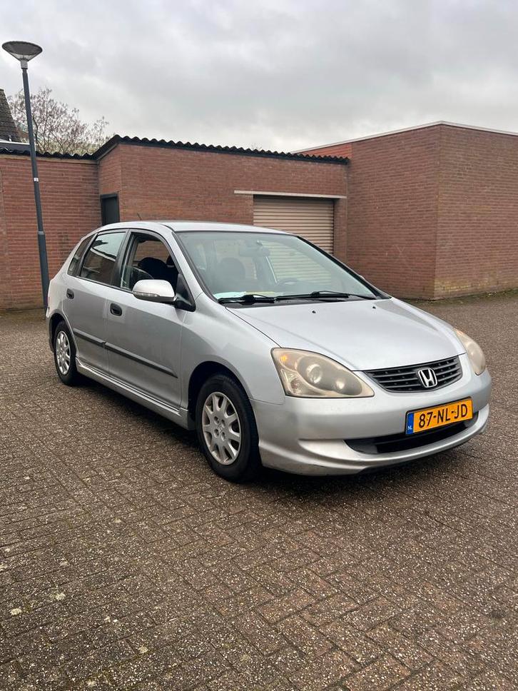 Honda Civic 1.4 I S 5DR 2000 - KM 245.000 - AIRCO - €2200, Auto's, Honda, Particulier, Civic, ABS, Airbags, Airconditioning, Alarm