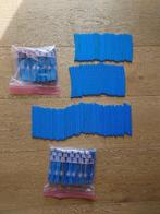 Lego Trein Rails (Blauw) Jaren 1980s, Verzenden, Gebruikt, Losse stenen, Lego