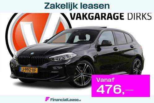 BMW 1-serie 118i Aut7 M-Sport ✅ Pano ✅ LED ✅ Sfeer, Auto's, BMW, Bedrijf, Lease, Financial lease, 1-Serie, ABS, Airbags, Airconditioning