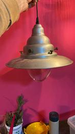 G van de Heg Hanglamp industrieel aluminium, Huis en Inrichting, Lampen | Hanglampen, Gebruikt, Ophalen, Glas