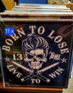 Partij met 150 grote metalen/blikken wandborden 30 x 30 cm., Ophalen, Reclamebord, ., Nieuw