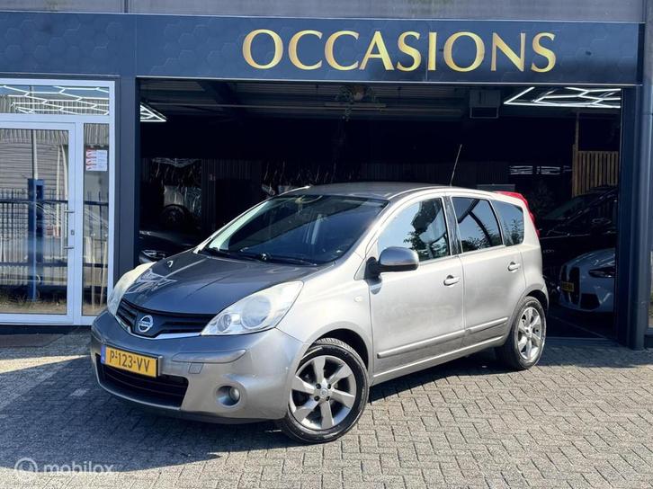 Nissan Note 1.4 Visia | Navigation | Cruise control, Auto's, Nissan, Bedrijf, Te koop, Note, ABS, Airbags, Airconditioning, Alarm