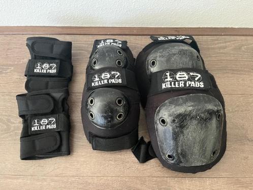187 killer pads bescherming (knie, elleboog en pols), Sport en Fitness, Skeelers, Zo goed als nieuw, Bescherming, Overige merken