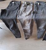 Set 3 grijze skinny jeans mt 36, H&M, Ophalen of Verzenden, W28 - W29 (confectie 36), Grijs