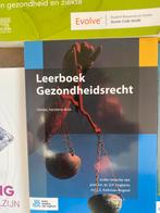 Leerboek gezondheidsrecht, Ophalen of Verzenden, Zo goed als nieuw