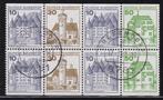 B56 - West Duitsland HB 27I gestempeld , Burchten Bieden van, Verzenden, BRD, Gestempeld
