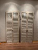 Louvre deurtjes wit, Ophalen, Gebruikt