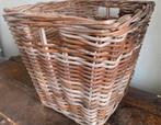 Stevige rieten mand, Ophalen of Verzenden, Zo goed als nieuw, Rechthoekig, Riet
