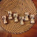 6 Verzilverde Gero 90 Eierdopjes met SMN Logo, Verzenden