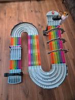 Hot Wheels Mario Kart Regenboog Racebaan, Kinderen en Baby's, Speelgoed | Racebanen, Ophalen, Racebaan, Zo goed als nieuw, Zelf te bouwen