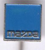 Mazda blauw op zilverkleurig auto speldje ( B_153 ), Verzamelen, Speldjes, Pins en Buttons, Transport, Speldje of Pin, Zo goed als nieuw