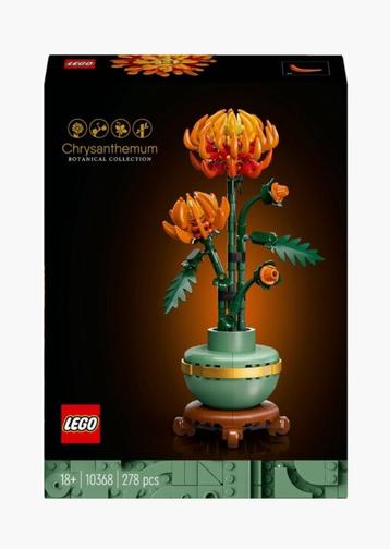 LEGO Icons Botanical Chrysant 10368 |NEW| beschikbaar voor biedingen
