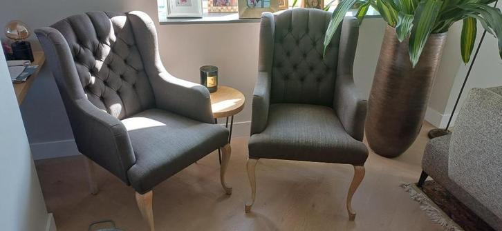 Fauteuils Flamant, Huis en Inrichting, Fauteuils, Gebruikt, Stof, 50 tot 75 cm, Minder dan 75 cm, Ophalen