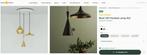 Tom Dixon Beat Light Pendant Lamp Set, Huis en Inrichting, Ophalen of Verzenden, Gebruikt, Metaal, Minder dan 50 cm