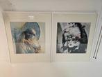 2 ingelijste posters van Carnaval Venetië  voor €20,-, Ophalen, Minder dan 50 cm, Zo goed als nieuw, Minder dan 50 cm