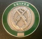 SNIPER COIN Korps Commandotroepen nr 81, Ophalen of Verzenden, Landmacht, Nederland, Embleem of Badge