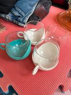 Retro theeglazen, Huis en Inrichting, Glas of Glazen, Ophalen of Verzenden, Overige stijlen, Glas