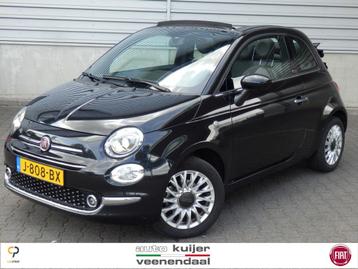 Fiat 500C 70pk Hybrid | Star | Cabrio | Lederen bekleding |  beschikbaar voor biedingen