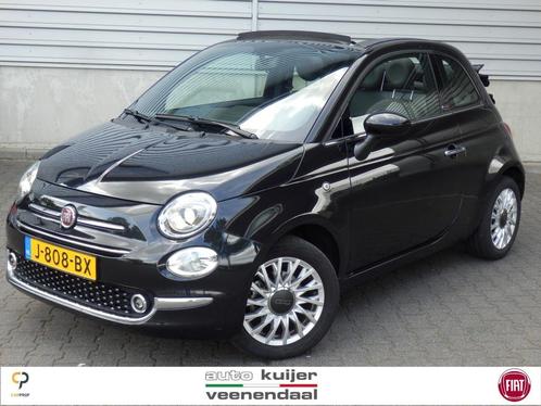 Fiat 500C 70pk Hybrid | Star | Cabrio | Lederen bekleding |, Auto's, Fiat, 500C, ABS, Airbags, Airconditioning, Android Auto, Bluetooth