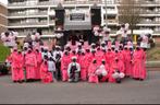 Carnavals loopgroep roze nonnen, Kleding | Dames, Carnavalskleding en Feestkleding, Ophalen, Zo goed als nieuw, Carnaval, Kleding