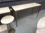 Richmond Interiors sidetable Severine en Selly bijzettafel, Huis en Inrichting, Tafels | Sidetables, Ophalen, 100 tot 150 cm, Zo goed als nieuw