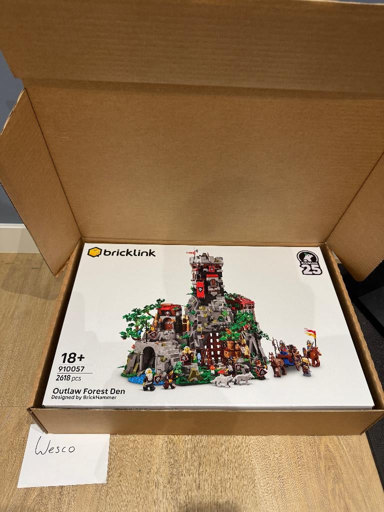 Lego 910057 - Bricklink - Outlaw Forest Den - NIEUW, Kinderen en Baby's, Ophalen of Verzenden, Nieuw, Complete set, Lego
