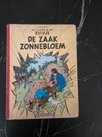 kuifje de zaak zonnebloem eerste druk, Eén stripboek, Ophalen of Verzenden, Gelezen, Hergé