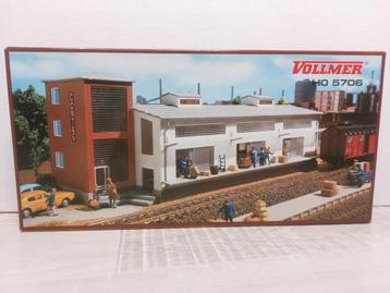 Vollmer H0 5706 Güterhalle Goederenstation 1:87 Nieuw in OVP beschikbaar voor biedingen