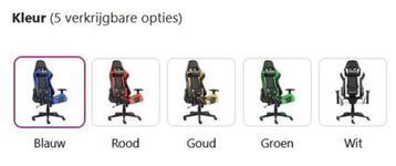 Gamestoel gaming race style bureaustoel GRATIS VERZENDING! beschikbaar voor biedingen