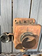 Antieke telefoon van voor 1920, Antiek en Kunst, Curiosa en Brocante, Ophalen of Verzenden